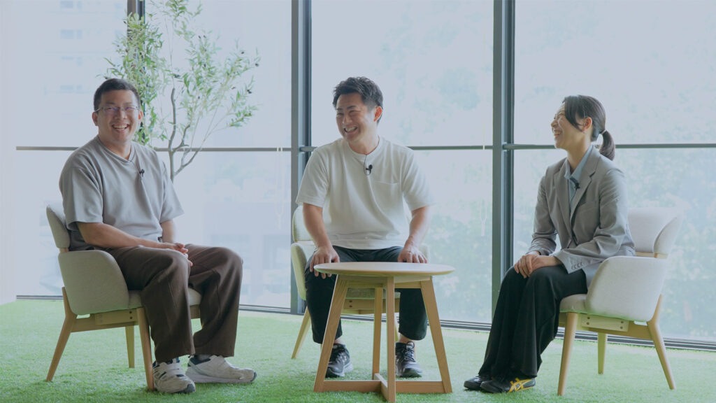 東京ドーム_インタビュー風景