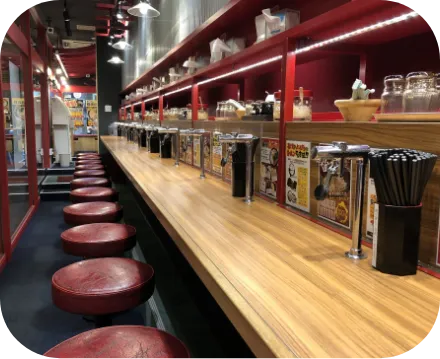 ラーメン店の画像
