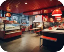 ファストフードの画像