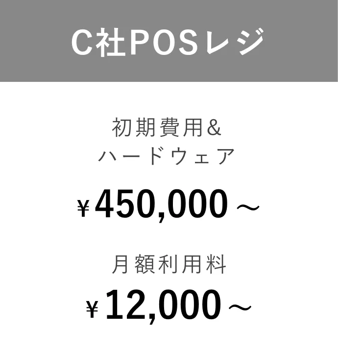 C社POSレジ
