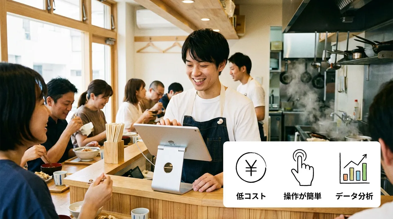1. 飲食店でiPadレジが選ばれる3つの理由とメリット