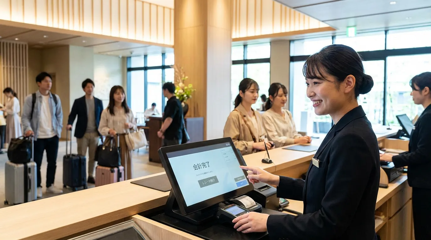 ホテルでの導入事例〜高稼働POSが実現するデータ連携の成果〜