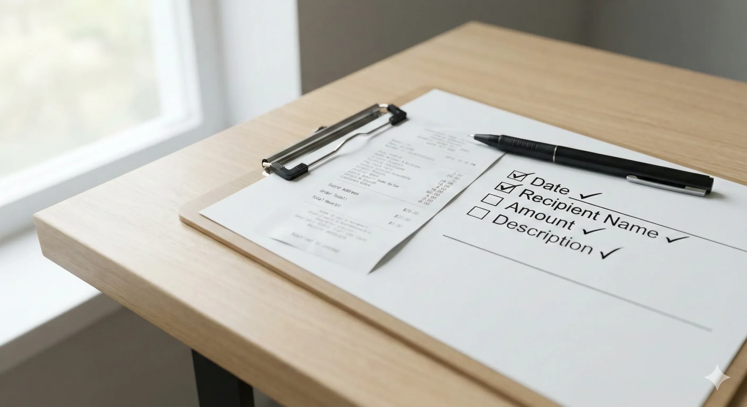 領収書は「この情報」が揃っていれば基本は問題ない