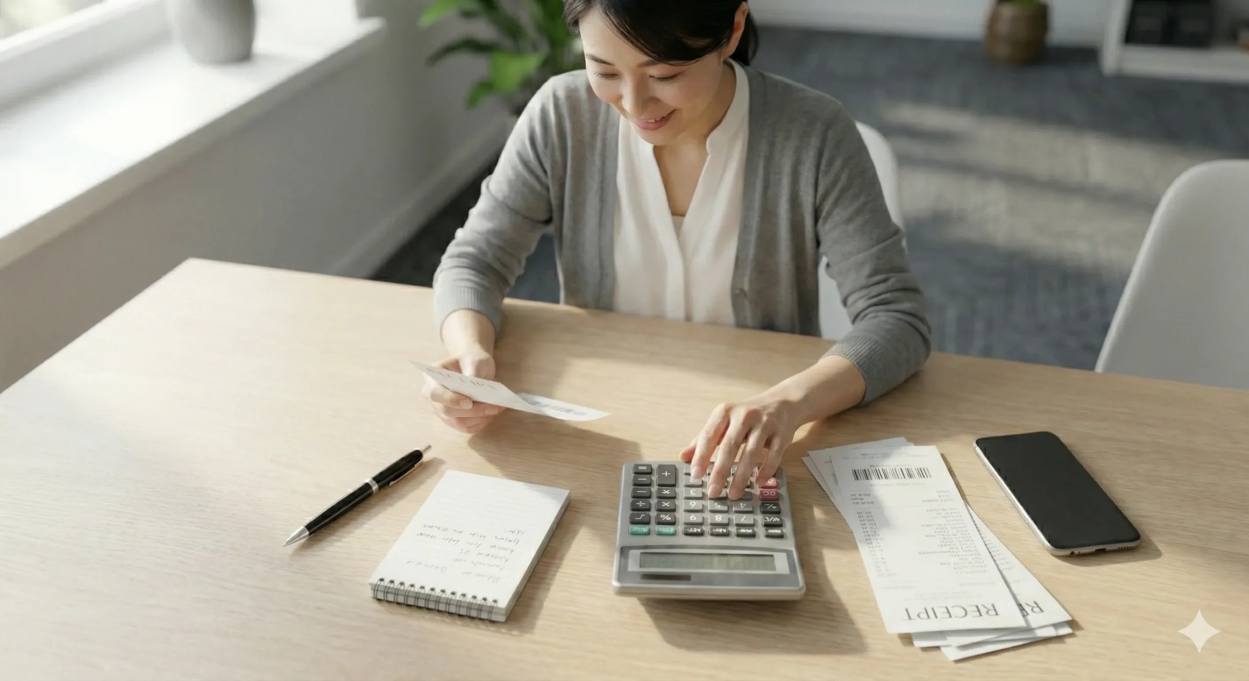 領収書の書き方6step