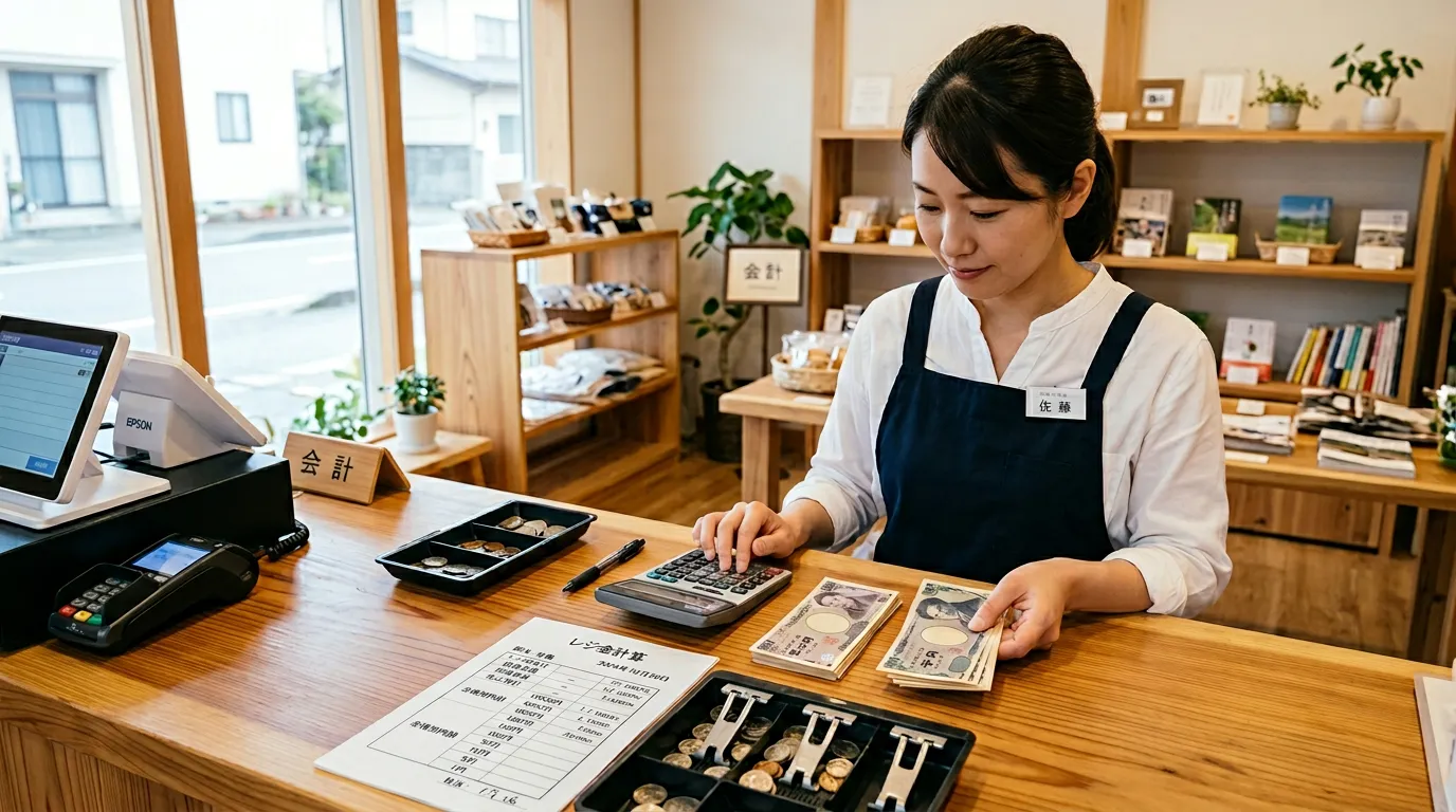 レジ金計算の基本手順と「違算金」を出さないための鉄則